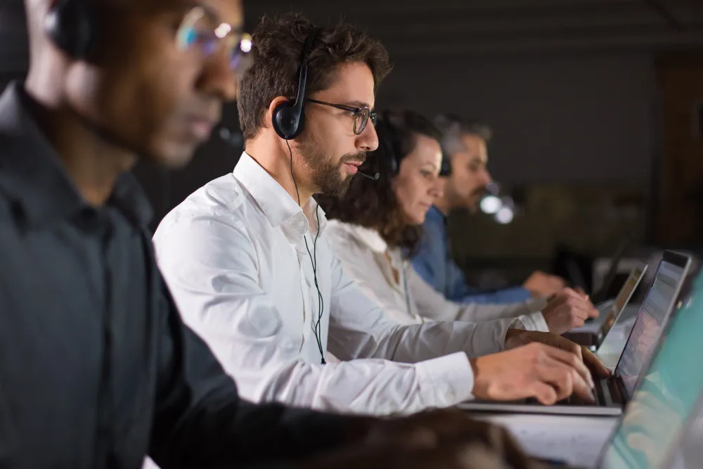 Denver business IT support technician monitoring networks and cybersecurity for ContactPC